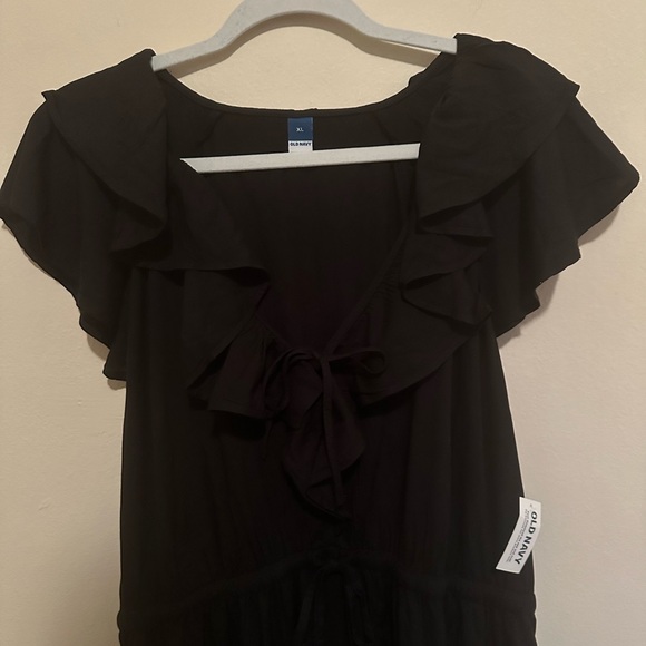 Black Ruffle Sundress - Picture 4 of 8